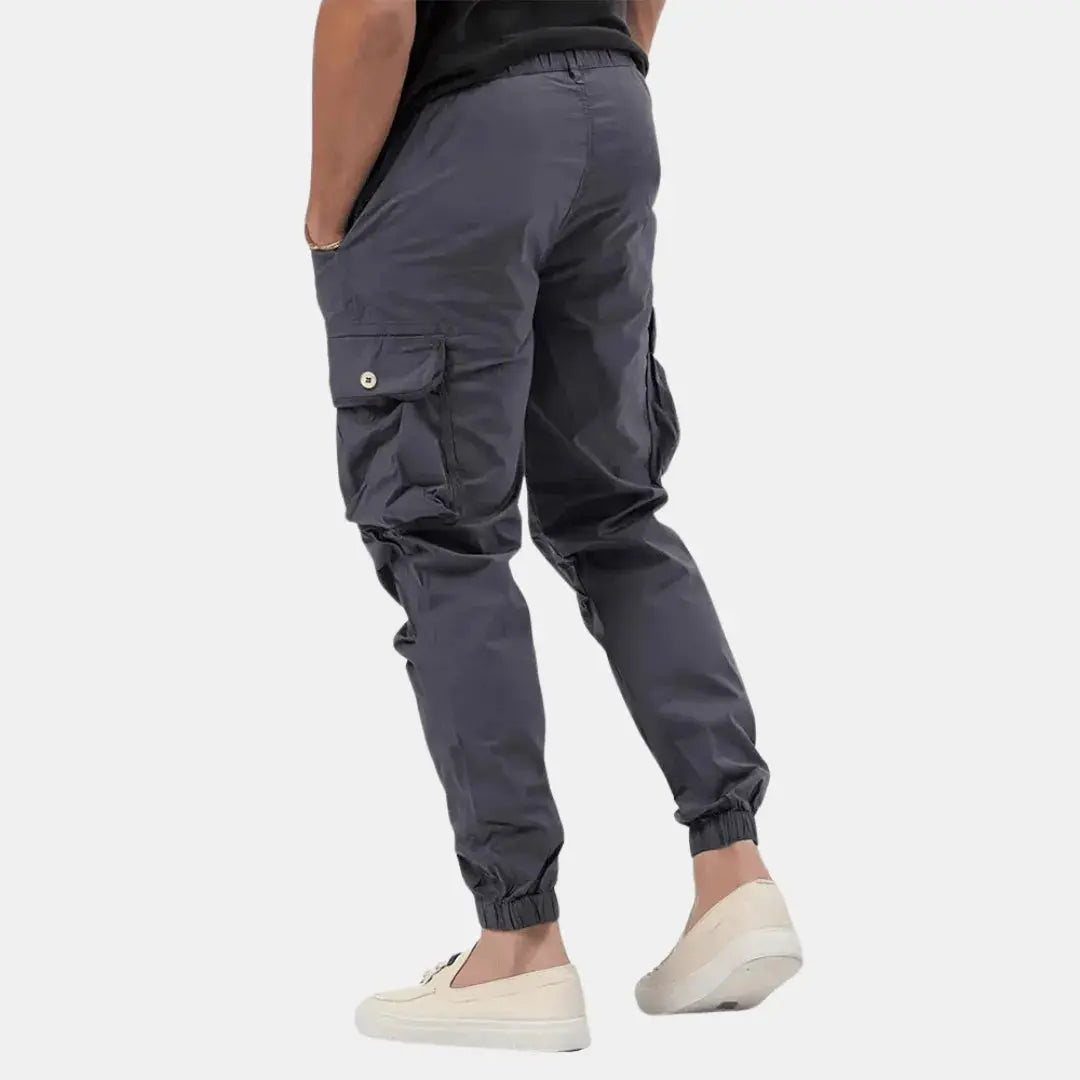 Men's Cargo Joggers with 4-Way Stretch & Adjustable Waistband | Versatile Comfort for Everyday Wear 8