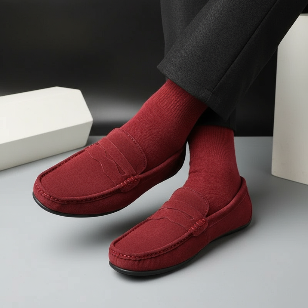 Classic Collection | Men's Suede Loafers with Premium Comfort | Versatile Style for Any Occasion 6