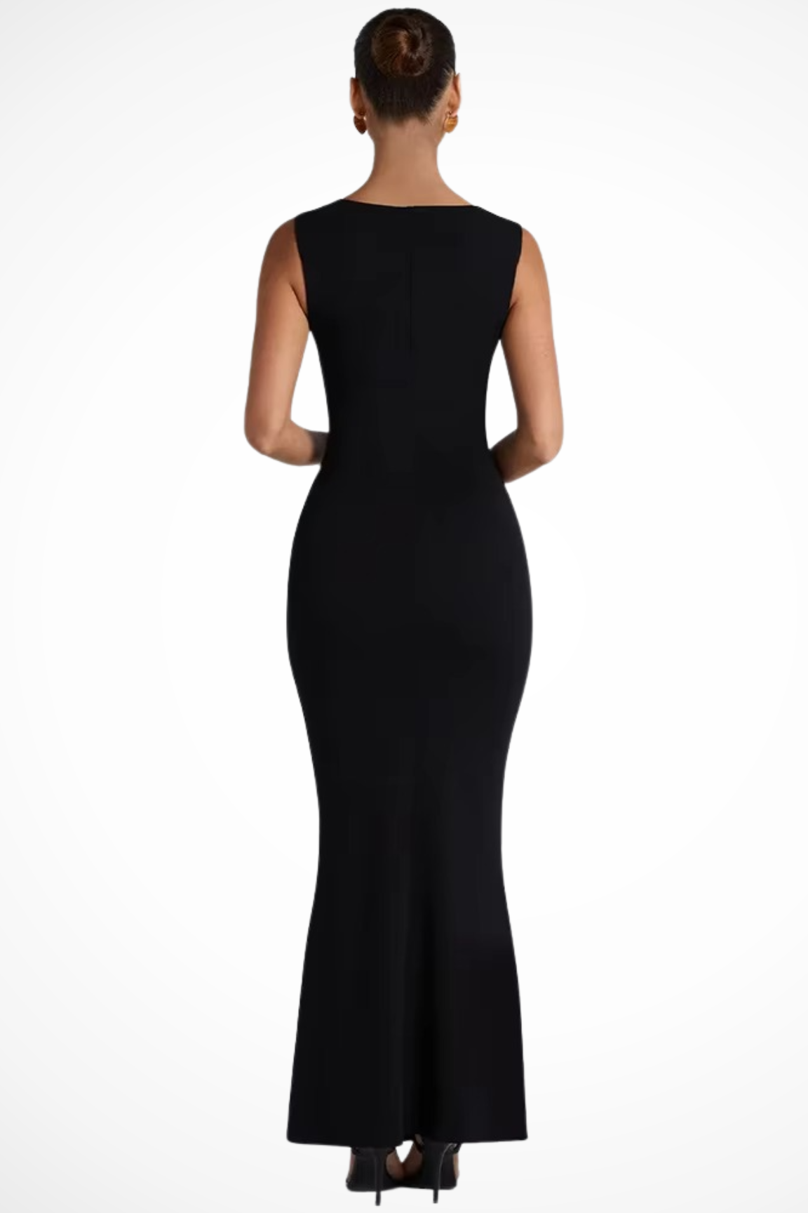 Elegant Maxi Dress | Bodycon Style with Square Neckline | Long Dress for Formal Events 2