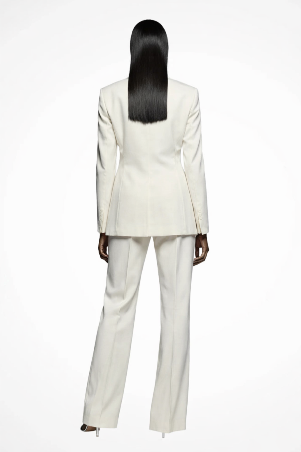 Elegant Women's Suit | Blazer & Wide Leg Trousers Set with Tailored Design | Versatile Styling for Professional & Evening Wear 2