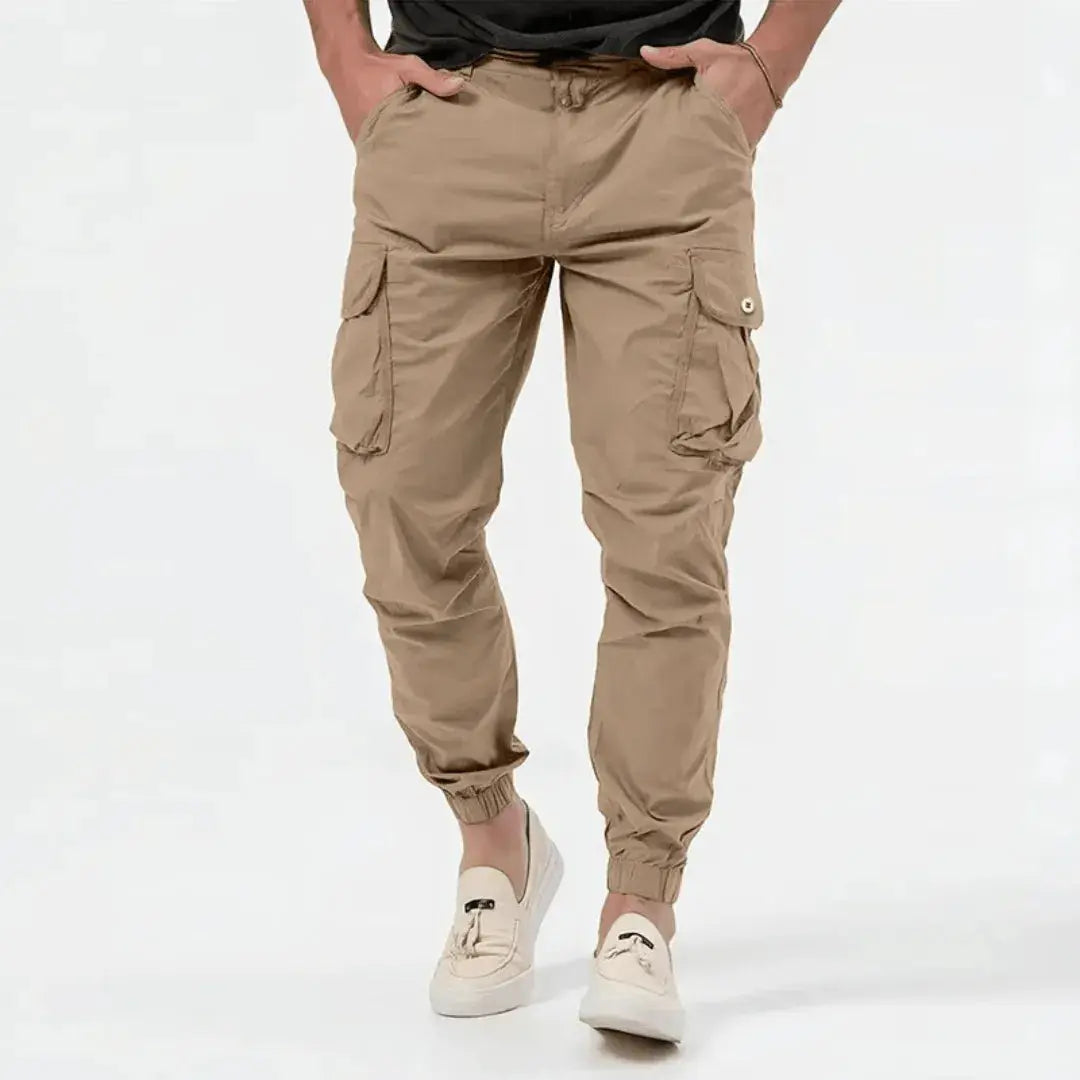 Men's Cargo Joggers with 4-Way Stretch & Adjustable Waistband | Versatile Comfort for Everyday Wear 2