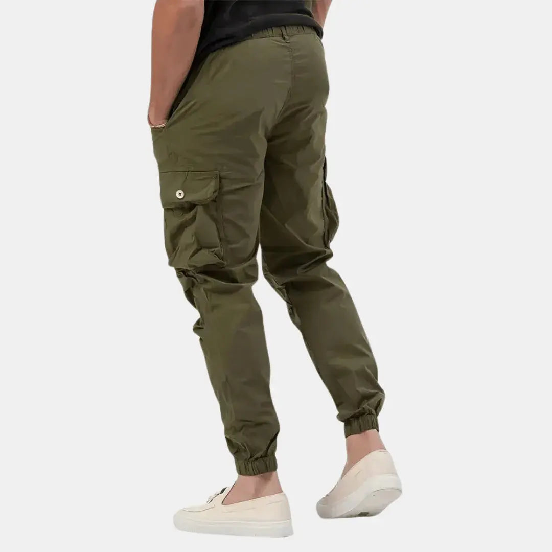 Men's Cargo Joggers with 4-Way Stretch & Adjustable Waistband | Versatile Comfort for Everyday Wear 5