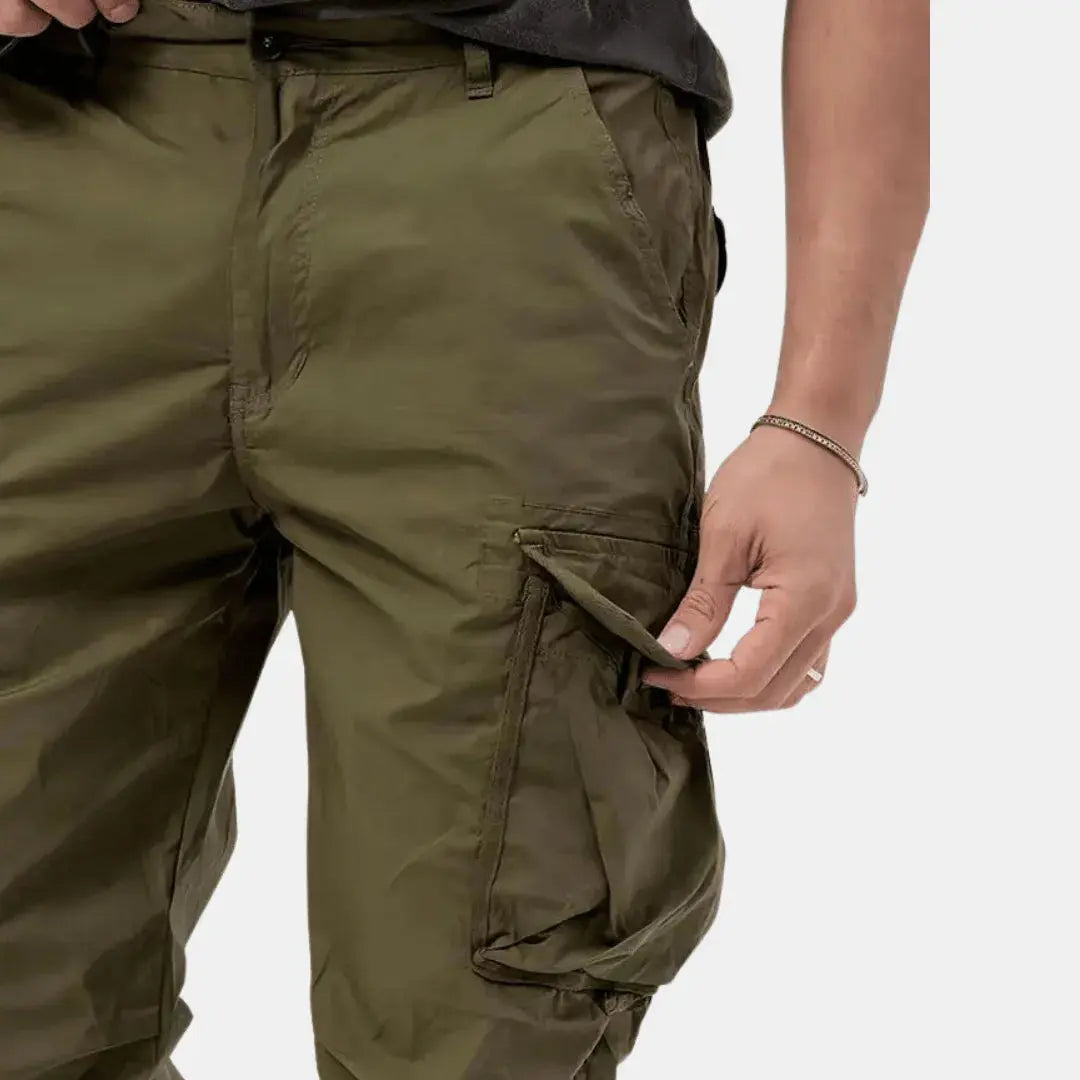 Men's Cargo Joggers with 4-Way Stretch & Adjustable Waistband | Versatile Comfort for Everyday Wear 6