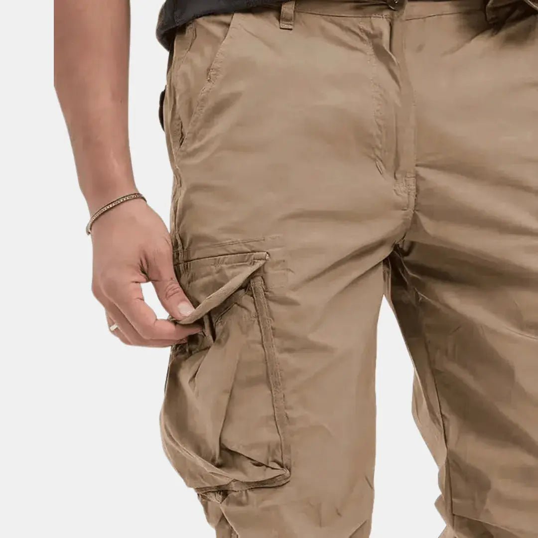Men's Cargo Joggers with 4-Way Stretch & Adjustable Waistband | Versatile Comfort for Everyday Wear 7