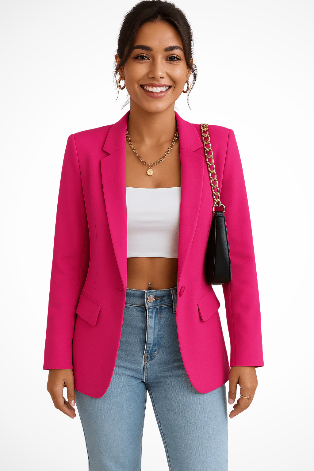 Sophia Collection | Black Blazer for Women with Tailored Fit | Elegant Styling for Versatile Occasions 6