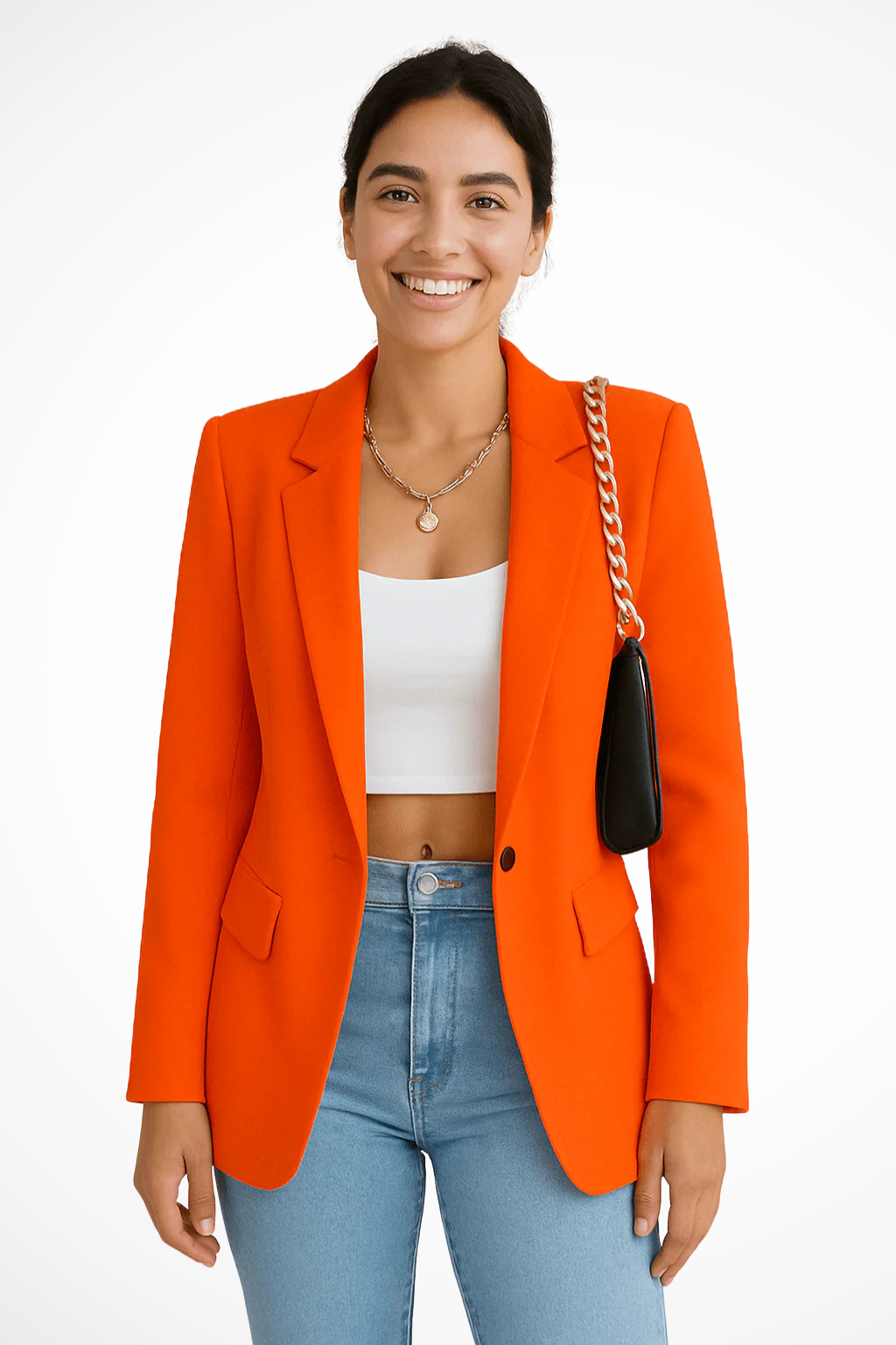 Sophia Collection | Black Blazer for Women with Tailored Fit | Elegant Styling for Versatile Occasions 8
