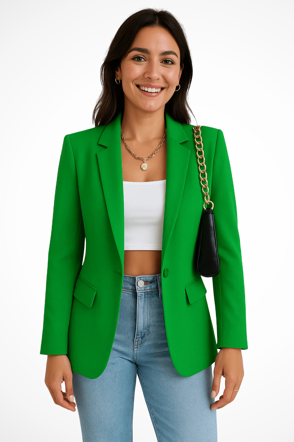 Sophia Collection | Black Blazer for Women with Tailored Fit | Elegant Styling for Versatile Occasions 9