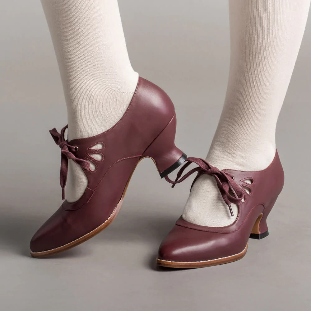 Vintage Charm | Women's Heels with Chic Ankle Strap | Elegant Footwear for Timeless Style 2