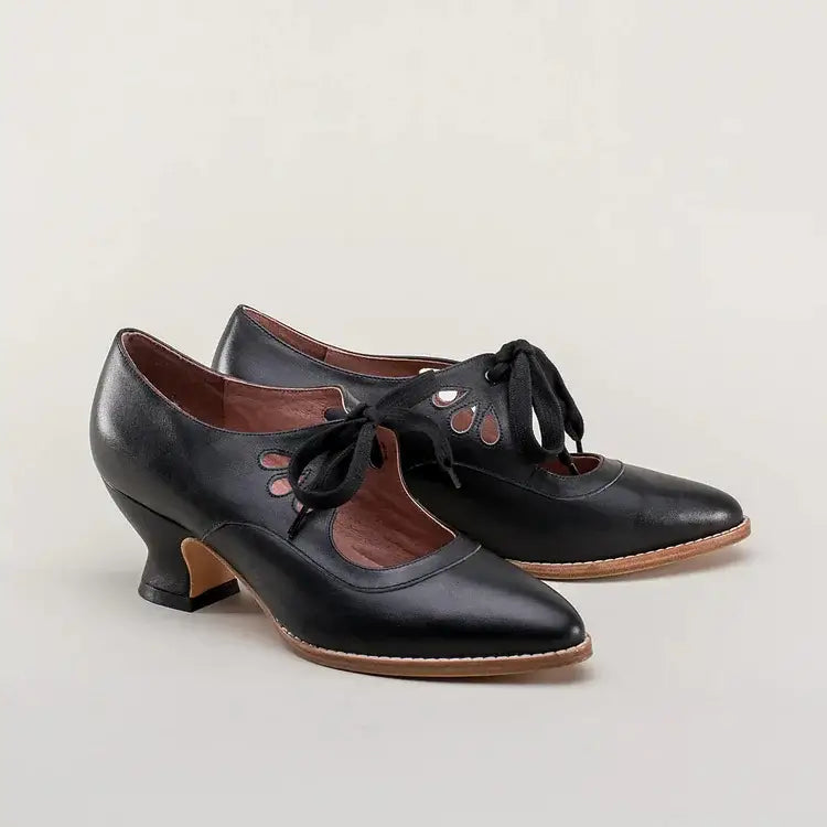 Vintage Charm | Women's Heels with Chic Ankle Strap | Elegant Footwear for Timeless Style 5