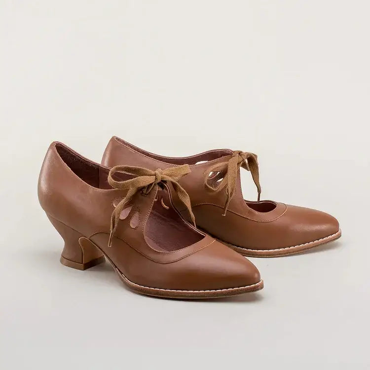 Vintage Charm | Women's Heels with Chic Ankle Strap | Elegant Footwear for Timeless Style 7