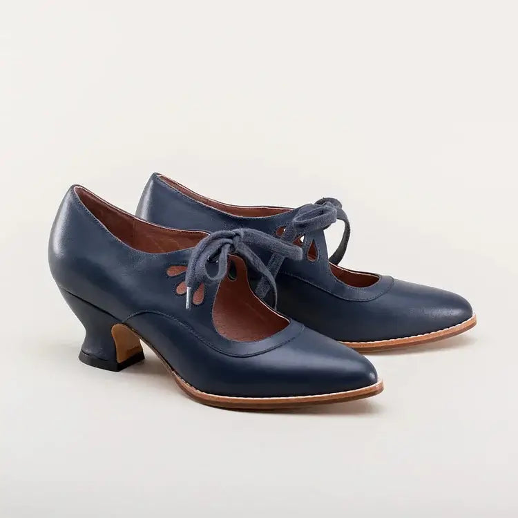 Vintage Charm | Women's Heels with Chic Ankle Strap | Elegant Footwear for Timeless Style 8